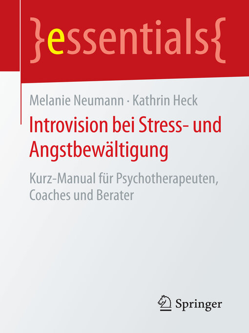 Title details for Introvision bei Stress- und Angstbewältigung by Melanie Neumann - Available